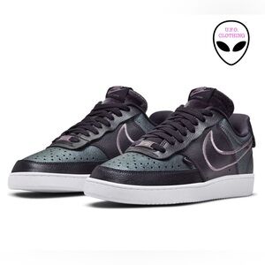 Nike Court Vision Low Premium Women's Basketball Shoes Women’s Size 8.5